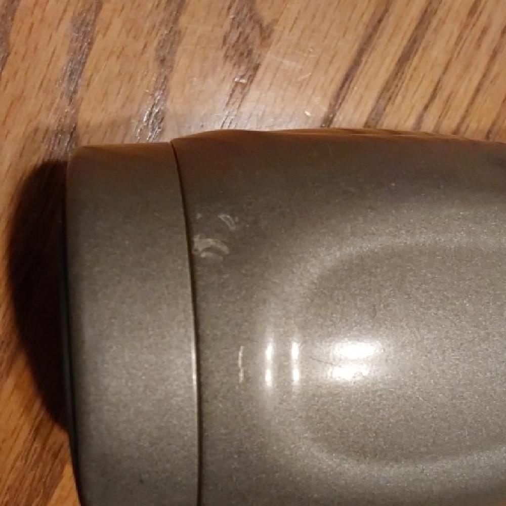 Tupperware Metallic Gray Bottle - Picture 3 of 6